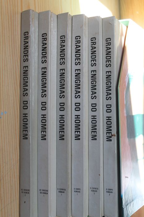 Enciclopédia/ coleção completa livros Grandes Enigmas do Homem
