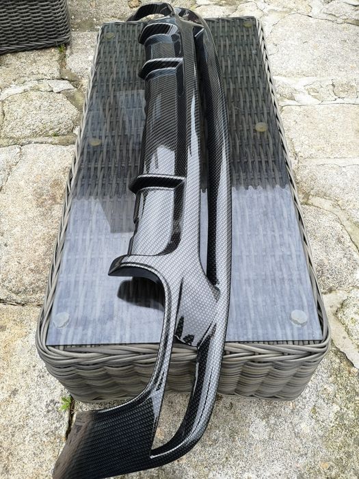 CARBONO DIFUSOR TRASEIRO ESCAPE BMW SÉRIE 1 E82 E88 M PERFORMANCE 135I