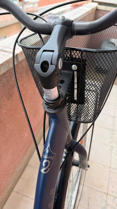 Bicicleta URBAN SCRAPPER 28" ferroviária 18v Azul - DENVER