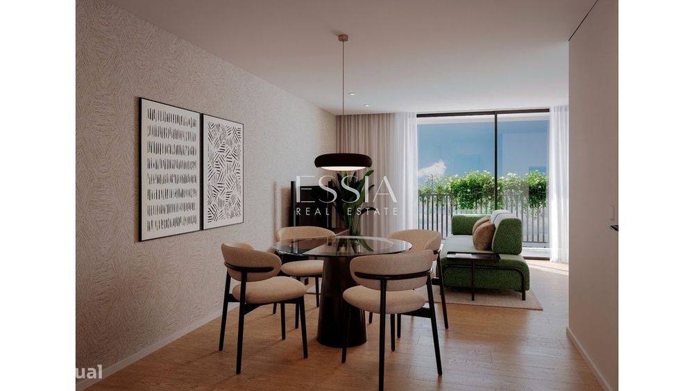 Apartamento T1+1 com Varanda em Paranhos, Porto