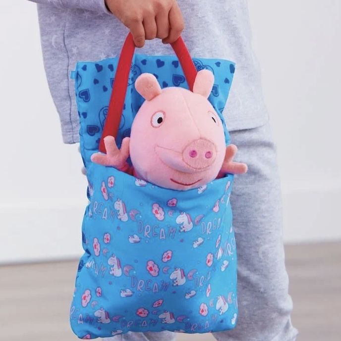 інтерактивна свинка Пеппа світло мелодія peppa sleepover