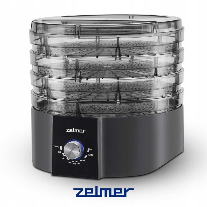 Zelmer Suszarka elektroniczna do grzybów owoców warzyw ziół 520W 4sita