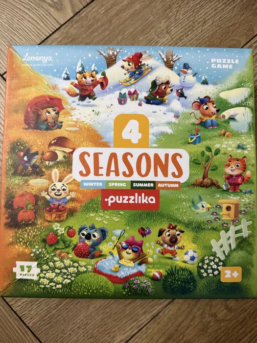Puzzlika, 4 seasons пазли для найменших