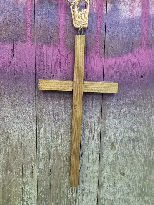 Crucifixo decorativo grande