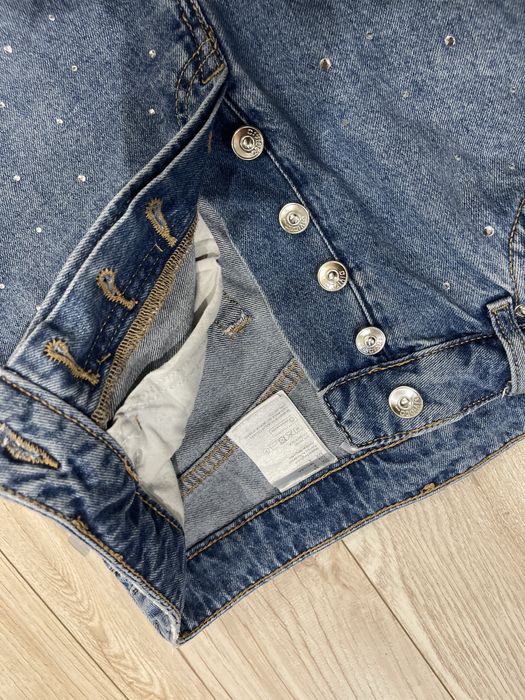 Джинси мом H&M 36 з камінцями