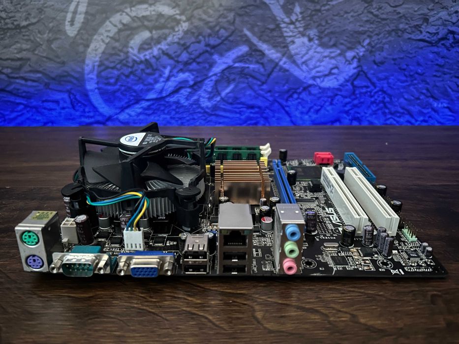 Выгодно! Комплект 4 ядра Intel Core 2 Quad Q9400/4GB DDR2 Гарантия!