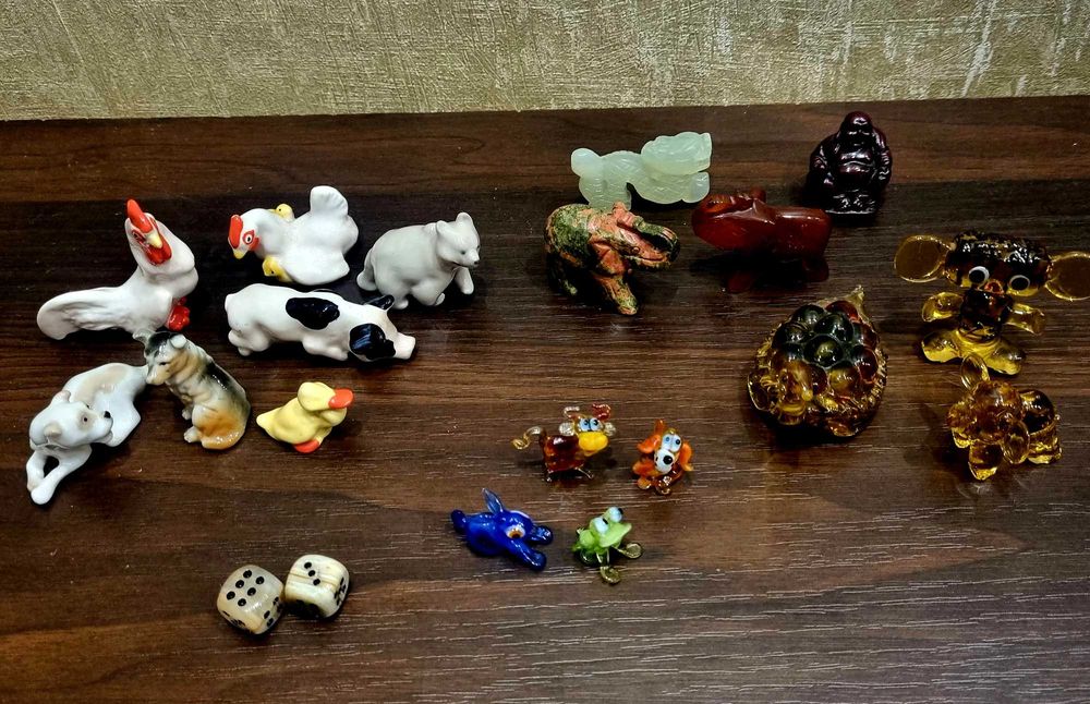 Коллекция фигурок Стекло Порцелан Камень