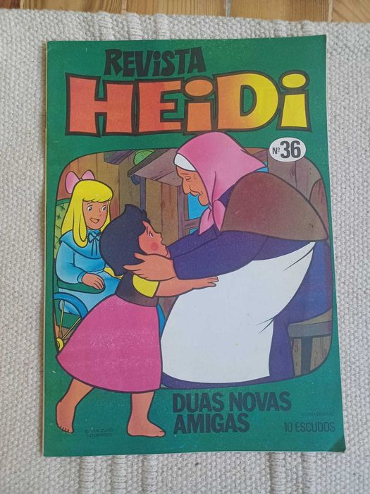 Revista Heidi: Duas Novas Amigas (1976)