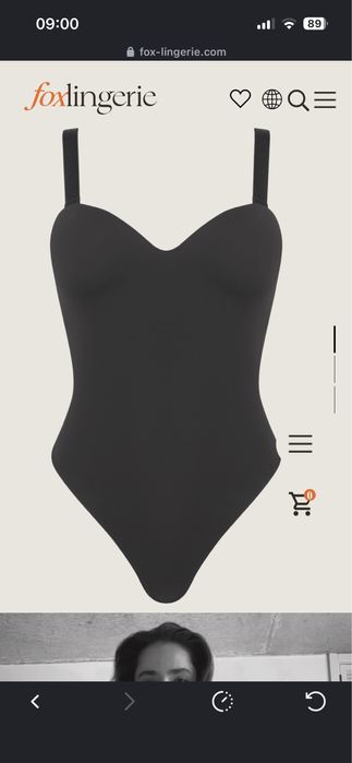 Боді fox lingerie M