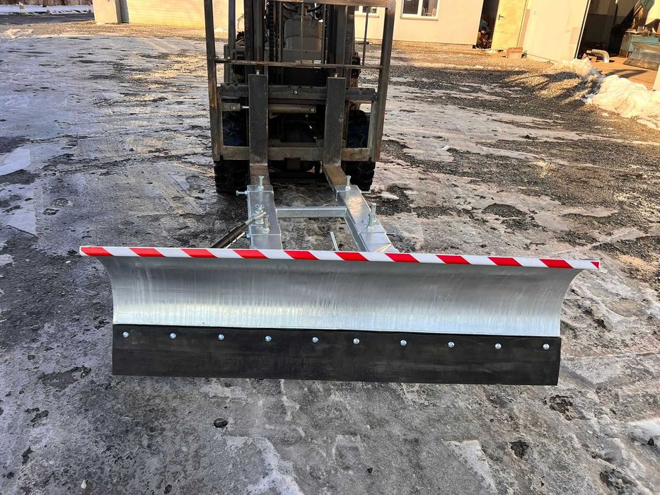 Pług do Wózka Widłowego odśnieżanie śnieg na widły ocynk POLSKA PROD
