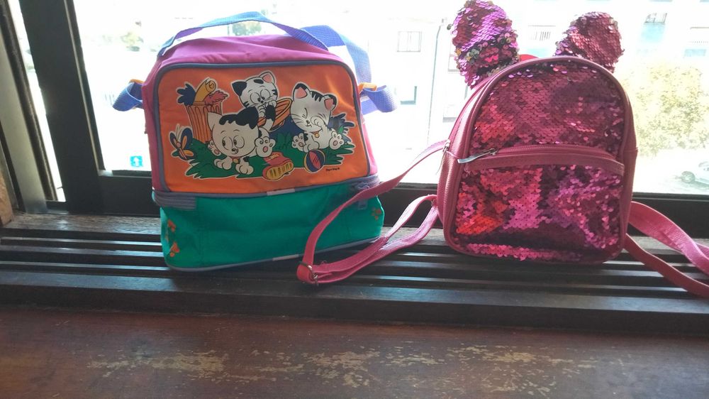 Mochila e lancheira
