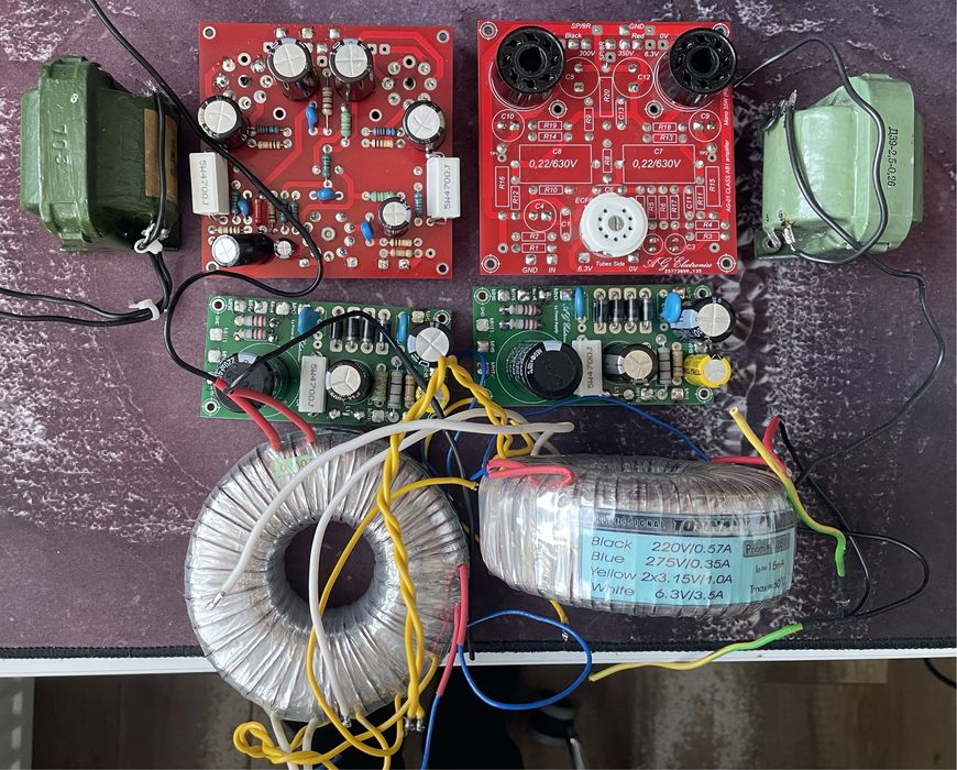 DIY KIT для лампового підсилювача