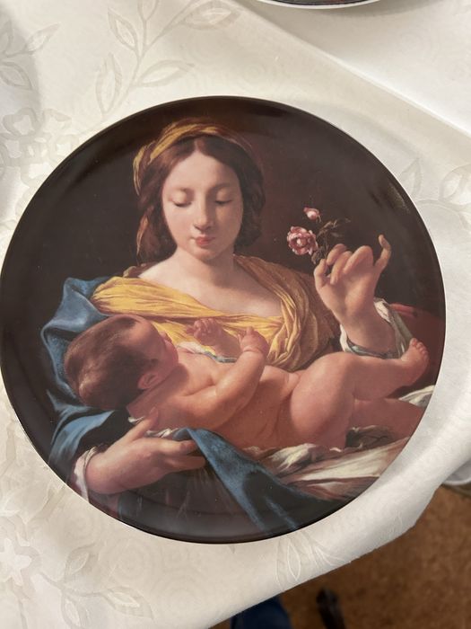 6 Pratos Natal Vista Alegre edicao limitada