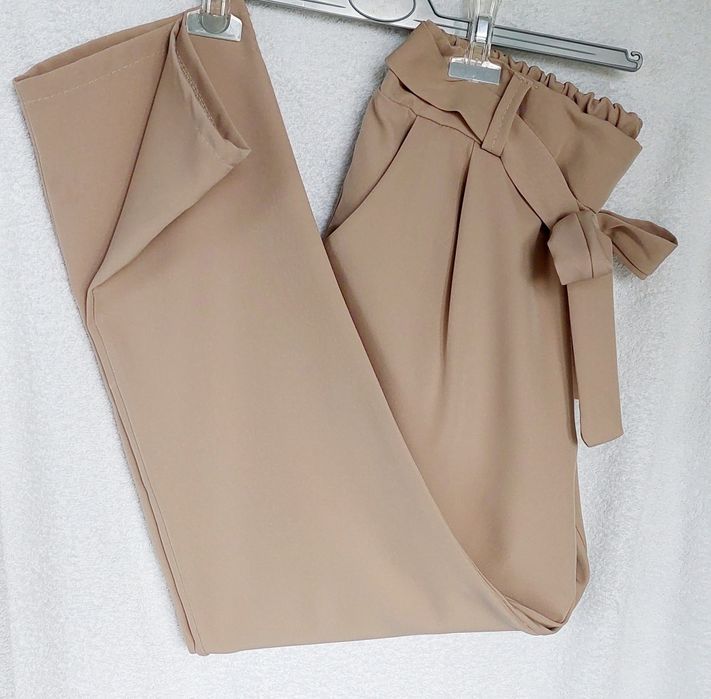 Spodnie eleganckie NOWE beż