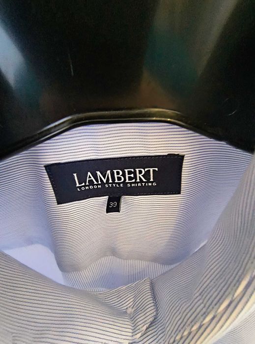 LAMBERT koszula męska 39 na wzrost 170cm/70kg