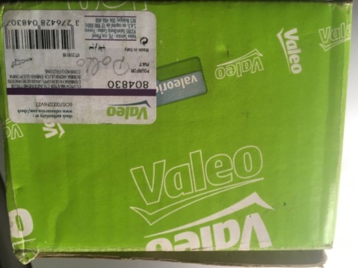 Главный цилиндр сцепления valeo 804830 для fiat doblo 223 кузов