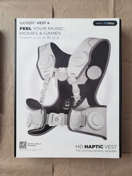 Woojer Vest 4 тактильный жилет для VR-игр, PS, PC, фильмов, музыки