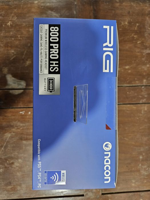 Auscultadores Nacon Rig 800 PRO HS - Selado c/garantia