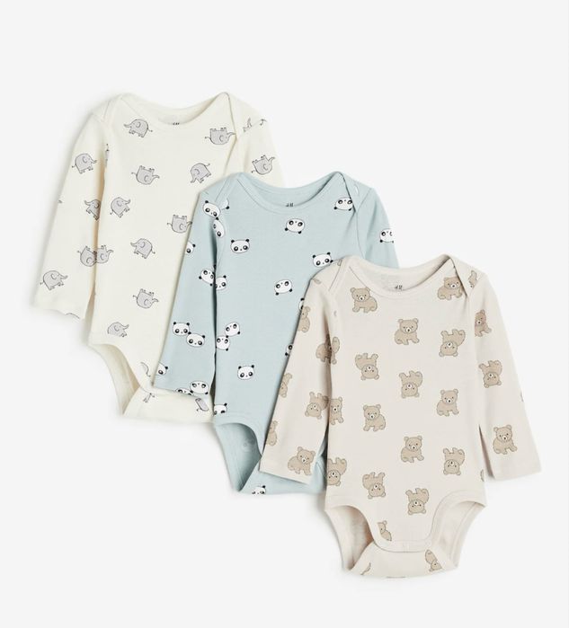 Боді довгий рукав H&M 68 р (4-6 місяців)