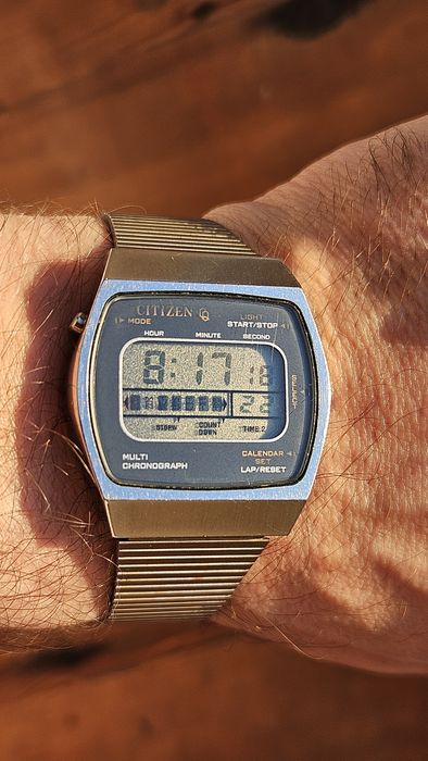 Vintage Citizen WATCH CO. lcd