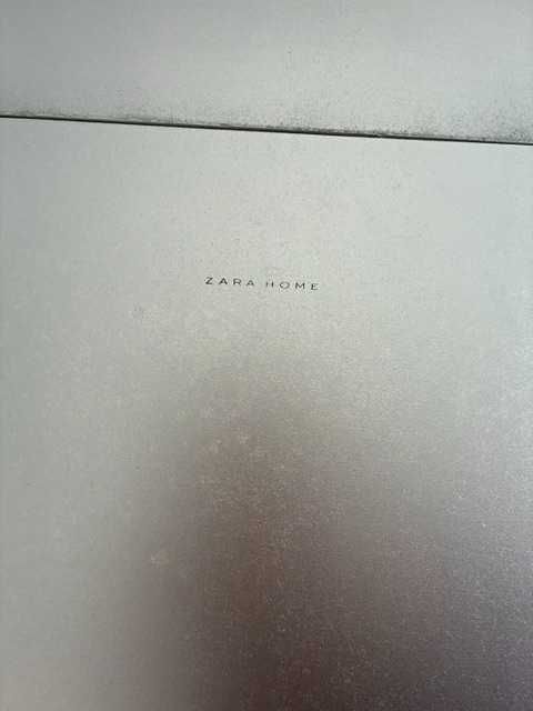 Espelho Zara Home, cinza metalizado