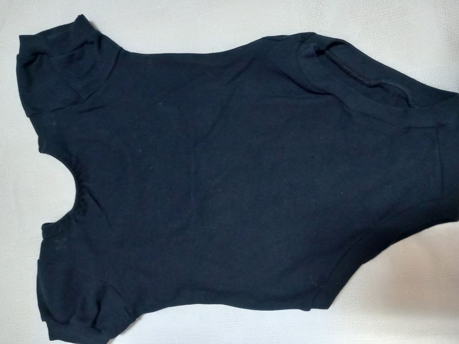 Maiô preto para ballet
