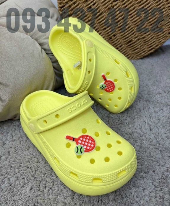 Дитячі Крокси Сабо на Платформі Сrocs Classic Cutie Clog Новинка