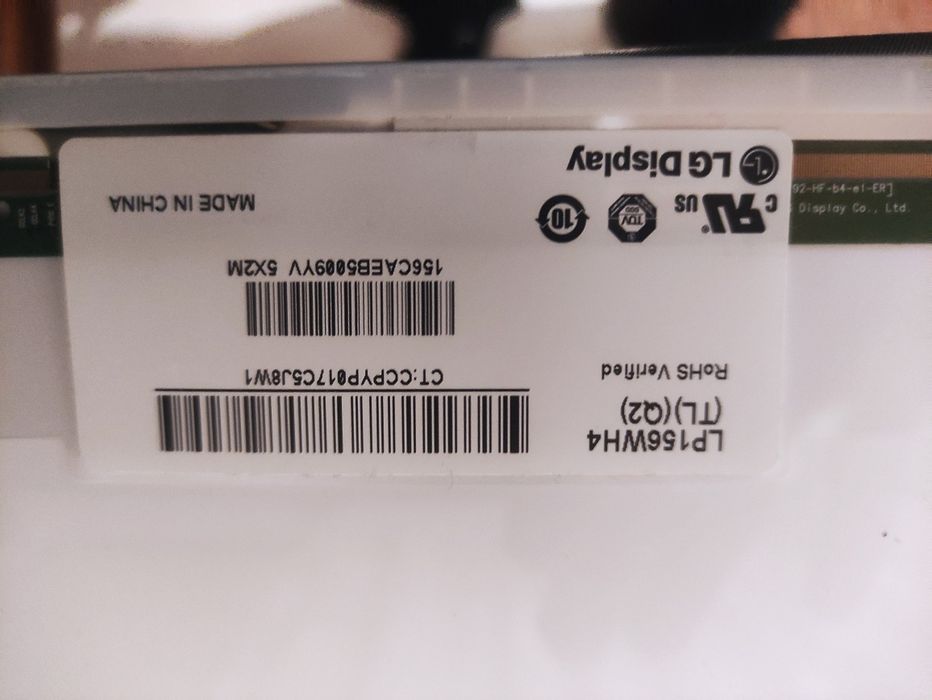 Матрица 15.6 led HD  40 pin