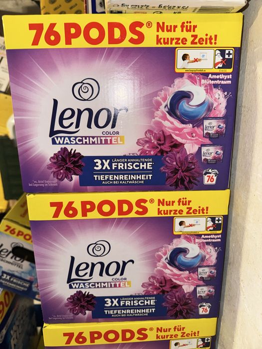 Lenor kapsułki z Niemiec 76 szt
