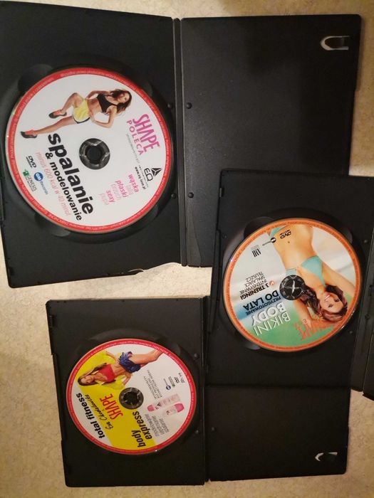 Zestaw trzech filmów na DVD