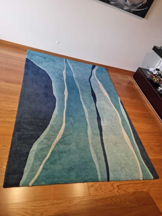 Tapete Azul Sala/Quarto - 1.60m x 2.30m