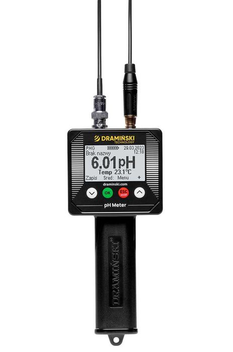 PHmetr dla rolnika, tester kwasowości gleby Dramiński, tester rolniczy