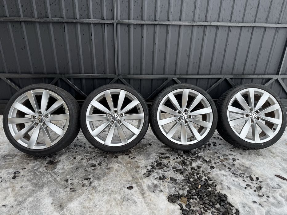 Колеса, диски 5 112 R19 Volkswagen. R line