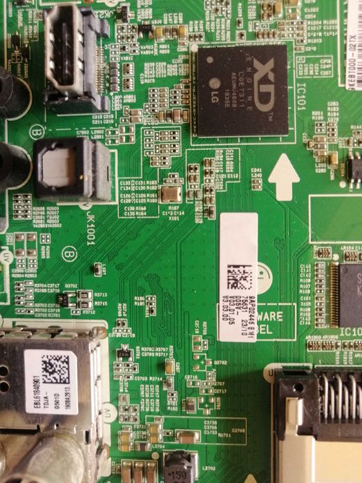 TV LG 32LK510BPLD peças