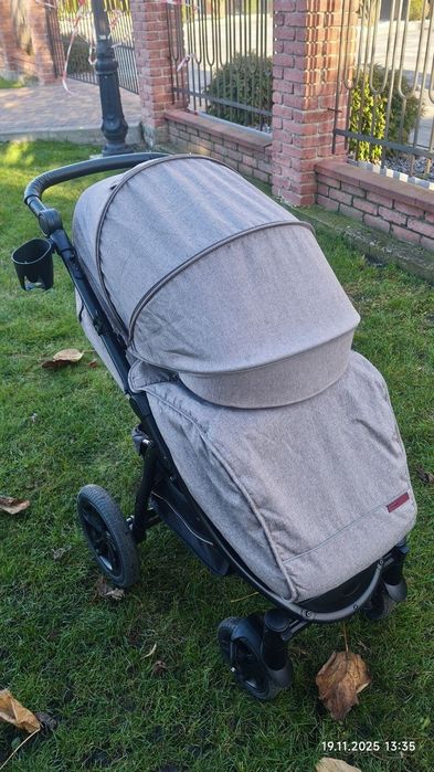 Прогулянкова коляска Tilly Omega T-1611 Beige (сіро-бежевий)