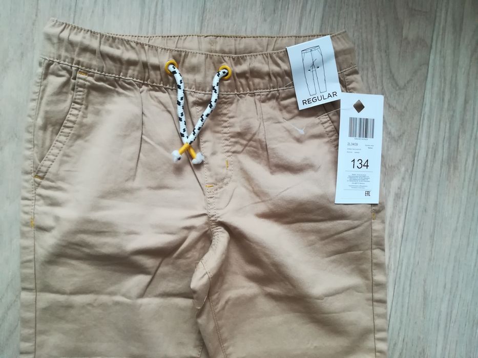 Spodnie chłopięce - NOWE - 5-10-15 - 134 cm