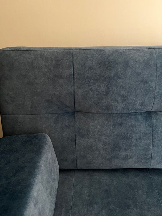 sofa rozkładana ciemnoniebieska