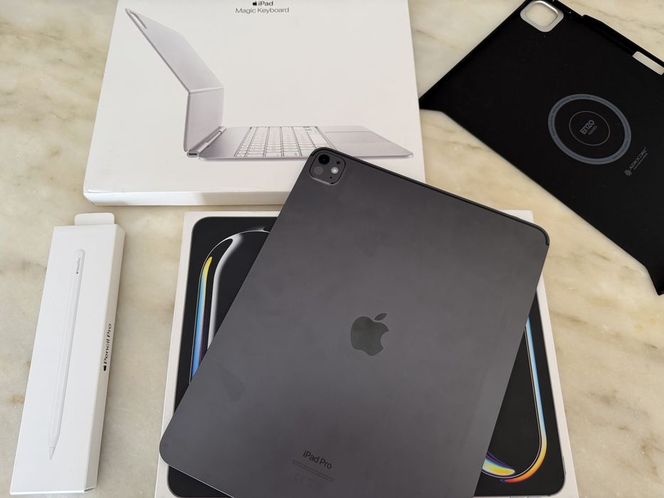 Apple iPad Pro 13 512gb M4 novo + extras!