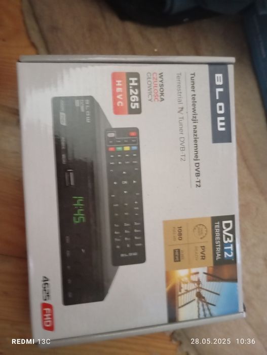 dekoder ,Tuner DVB-T2  różne modele H.265