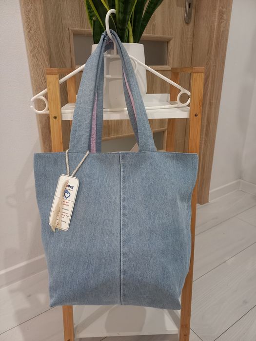 Torba z dżinsu handmade