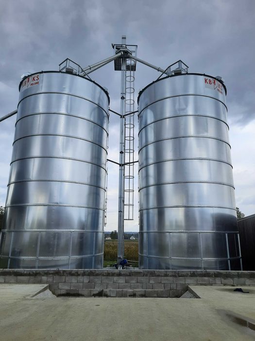 Silos zbożowy lejowy , płaskodenny Kbks Poland promocja