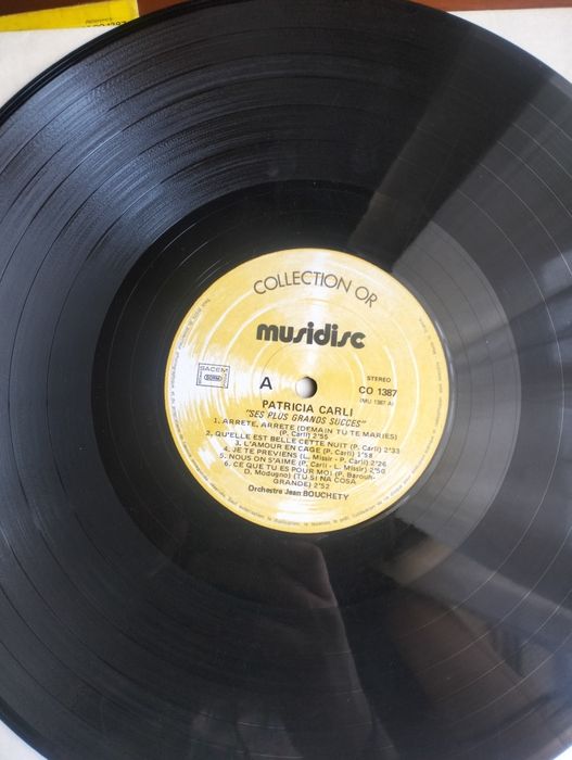 Disco de vinil LP Patricia Carli