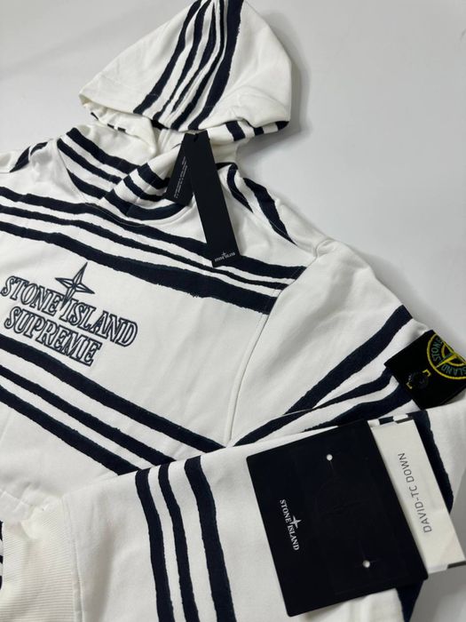 КРАЩЯ ЯКІСТЬ  Худі Stone Island x Supreme