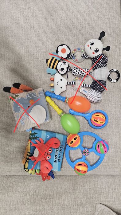 Дитячі іграшки для немовлят від 0+