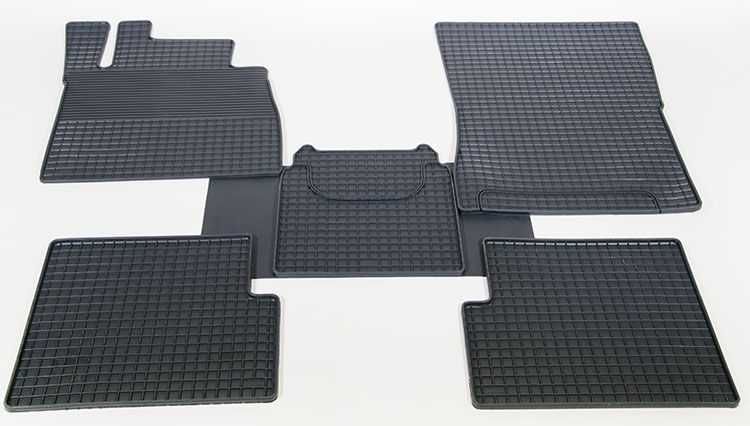 Dywaniki Gumowe Szare Mercedes G Klasa W463 Long ORYGINAŁ Gelenda