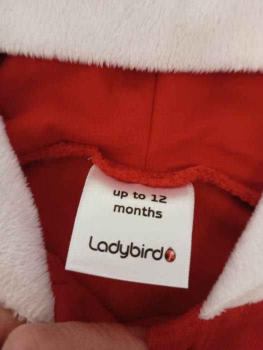 Bluza św Mikołaja rozm 80 przebranie strój Mikołaja bawełna