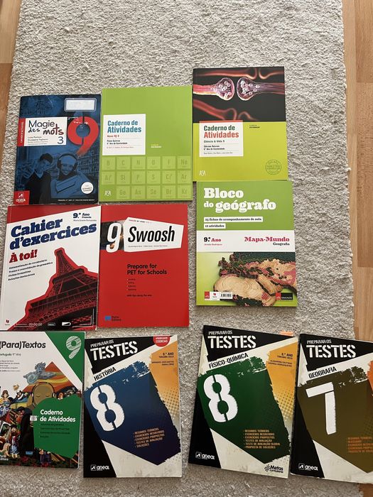 Manuais e cadernos de atividades