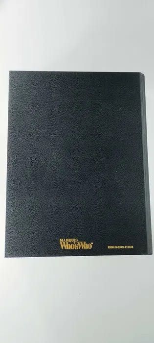 Enciclopédia Anuário Marquis Who's Who in the World 2000 Millennium