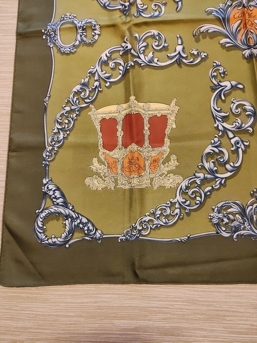 Lenço de seda Hermès Paris