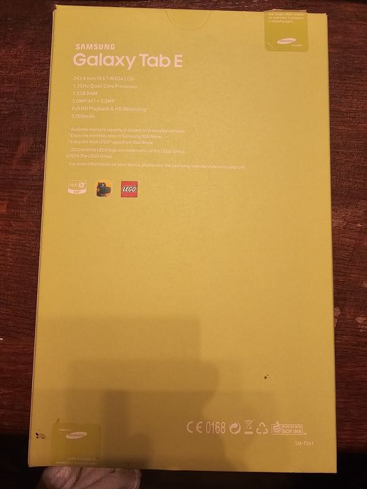 Планшет Samsung galaxy tab E